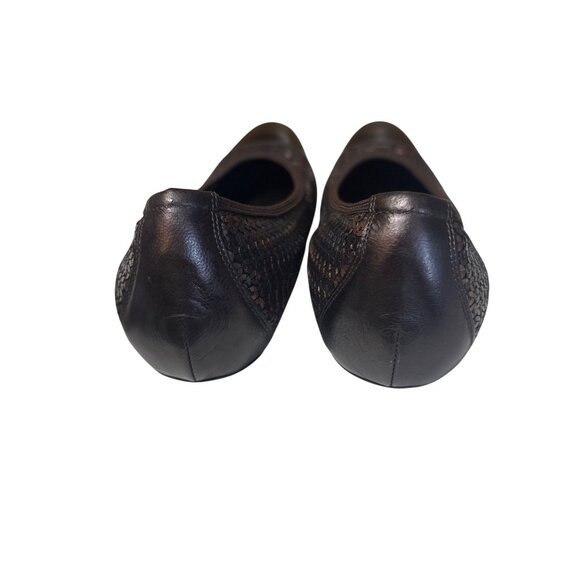 Donald J Pliner Womens 6.5M Leather Sequin Ballet Flats - Picture 5 of 7